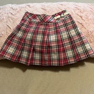 NEW The Children’s Place plaid skort. Size 12 months